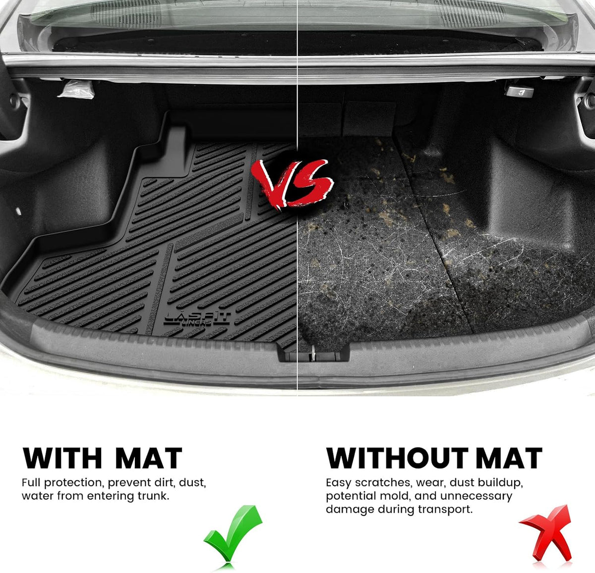 Cargo Liner for Honda CR-V 2023-2026 2027 (Gas & Hybrid & e:FCEV) - Colors D