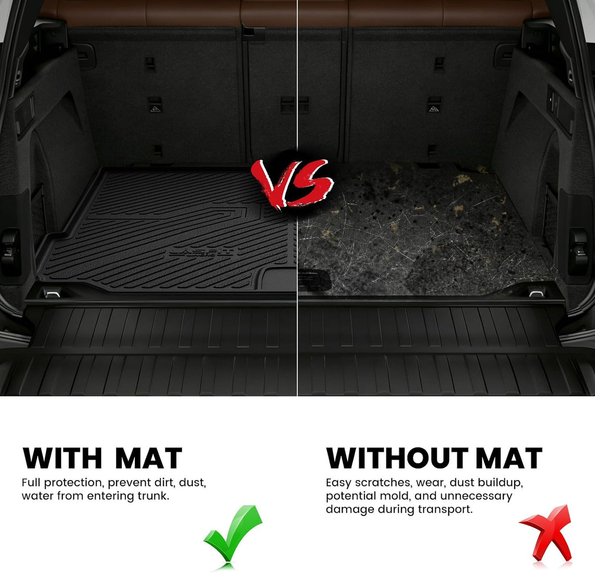 Cargo Liner for Honda CR-V 2023-2026 2027 (Gas & Hybrid & e:FCEV) - Colors D