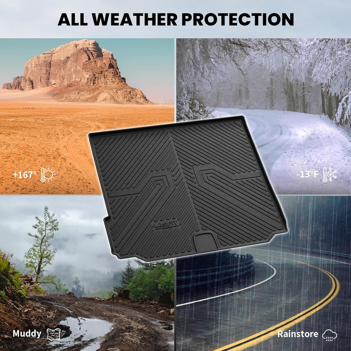 Cargo Liner for Honda CR-V 2023-2026 2027 (Gas & Hybrid & e:FCEV) - Colors D