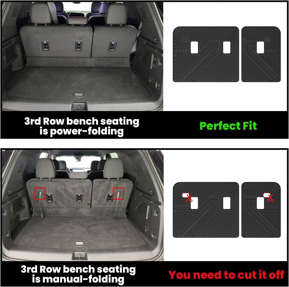 Cargo Liner for Honda CR-V 2023-2026 2027 (Gas & Hybrid & e:FCEV) - Colors D
