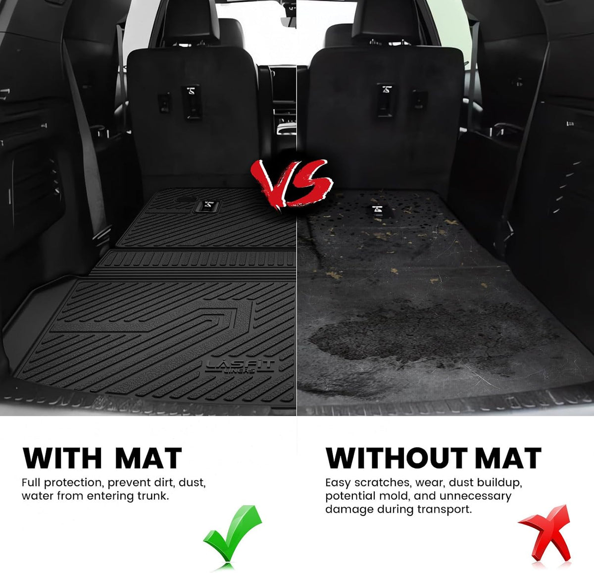 Cargo Liner for Honda CR-V 2023-2026 2027 (Gas & Hybrid & e:FCEV) - Colors D