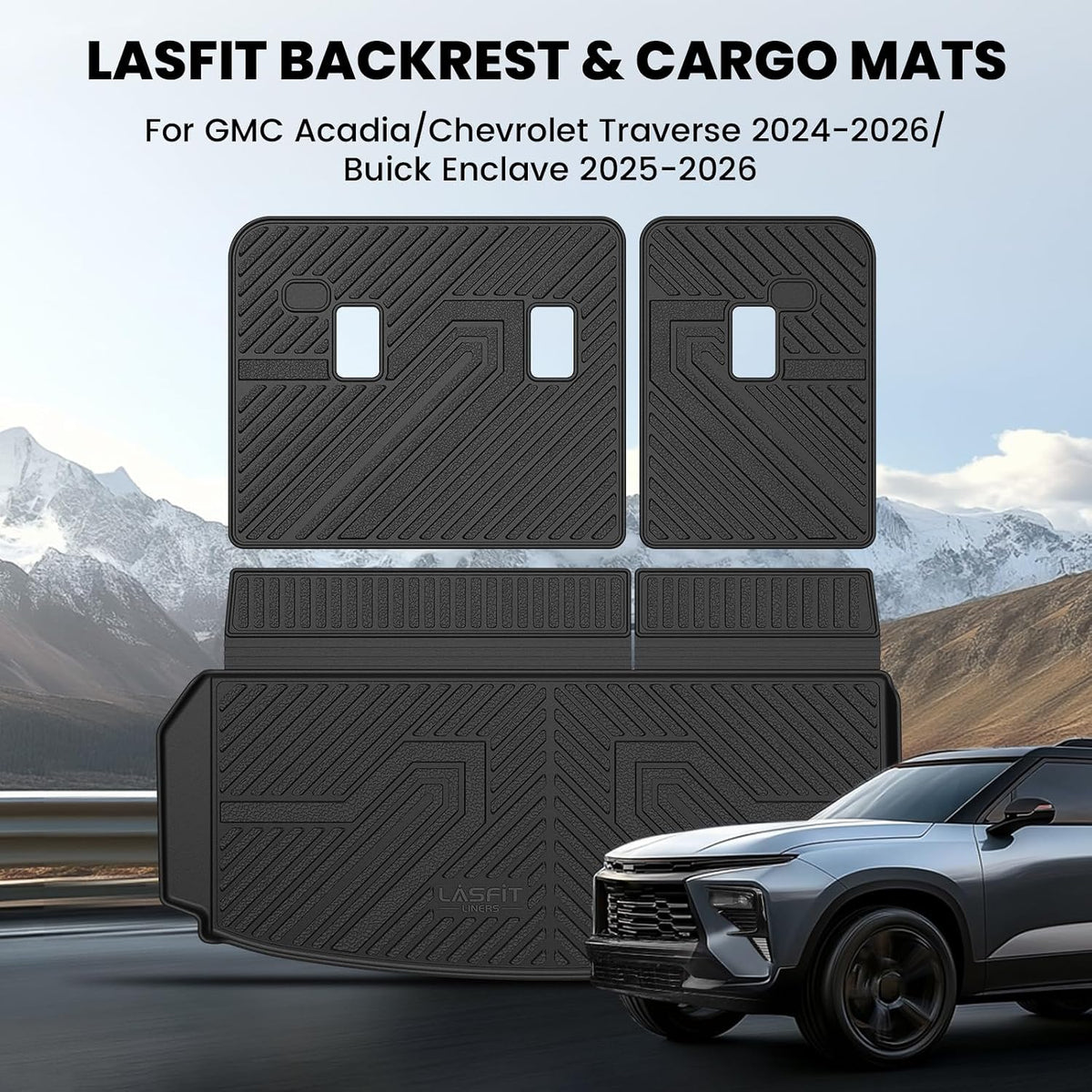 Cargo Liner for Honda CR-V 2023-2026 2027 (Gas & Hybrid & e:FCEV) - Colors D