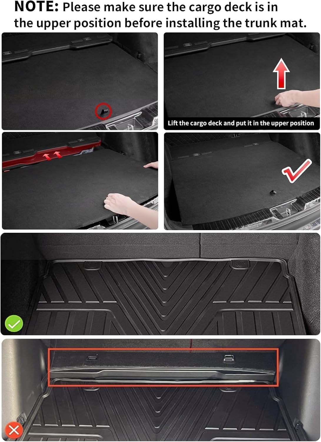 Cargo Liner for Honda CR-V 2023-2026 2027 (Gas & Hybrid & e:FCEV) - Colors D