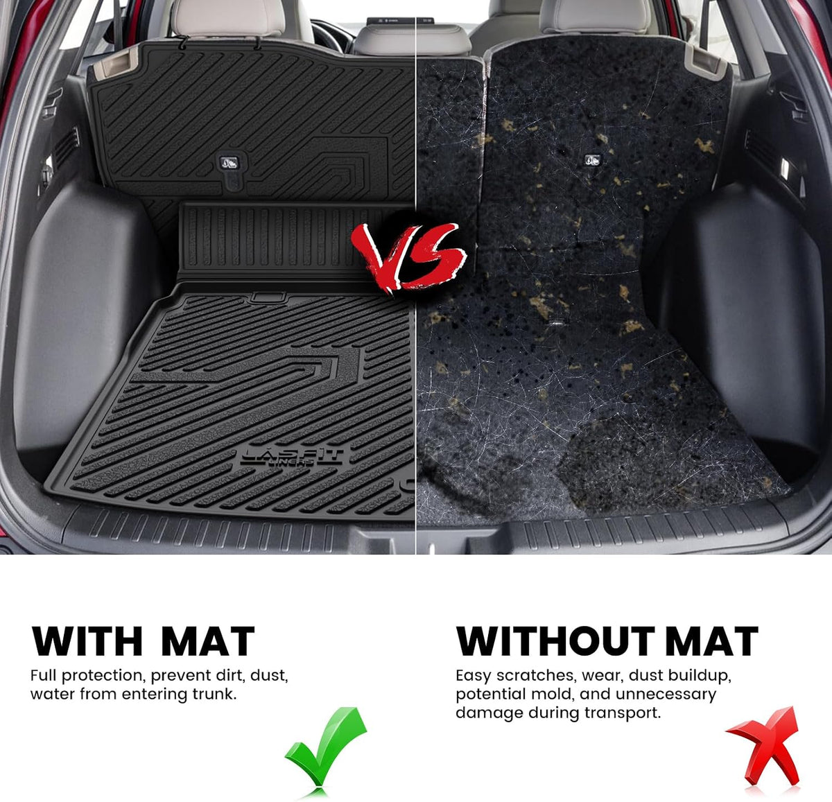 Cargo Liner for Honda CR-V 2023-2026 2027 (Gas & Hybrid & e:FCEV) - Colors D