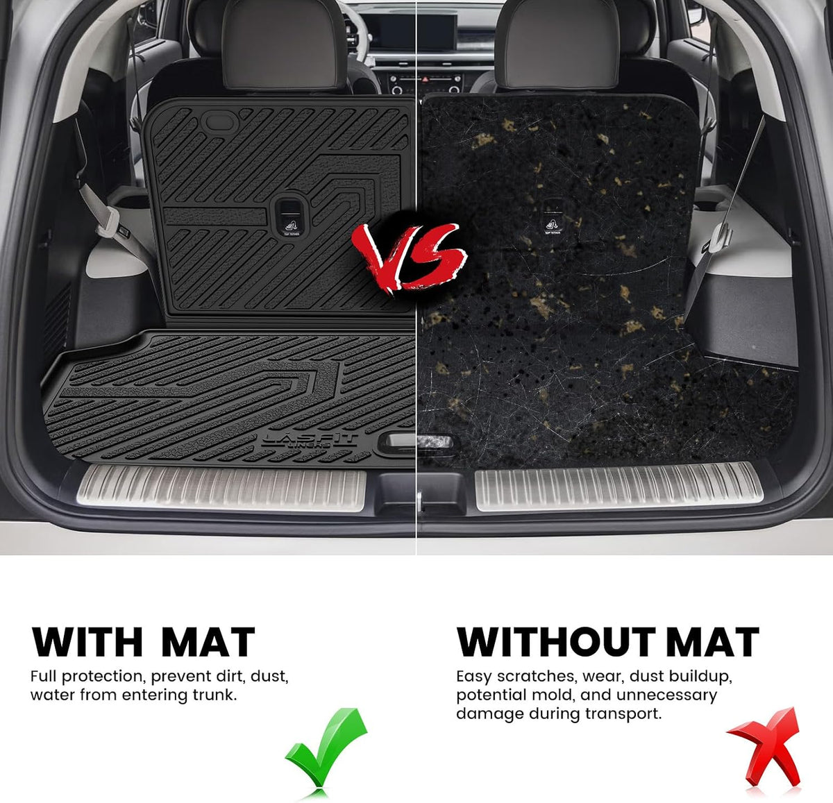 Cargo Liner for Honda CR-V 2023-2026 2027 (Gas & Hybrid & e:FCEV) - Colors D