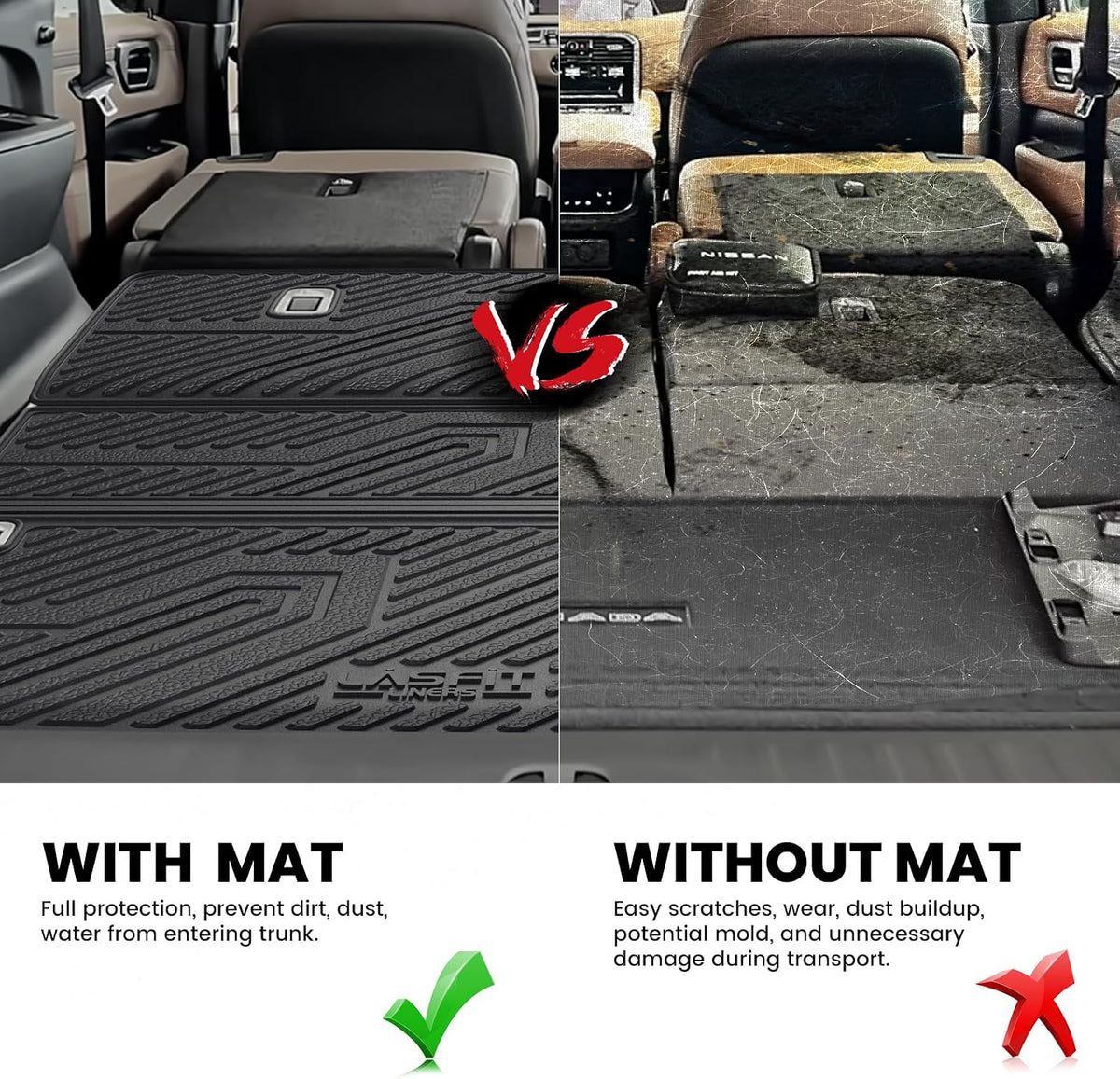 Cargo Liner for Honda CR-V 2023-2026 2027 (Gas & Hybrid & e:FCEV) - Colors D