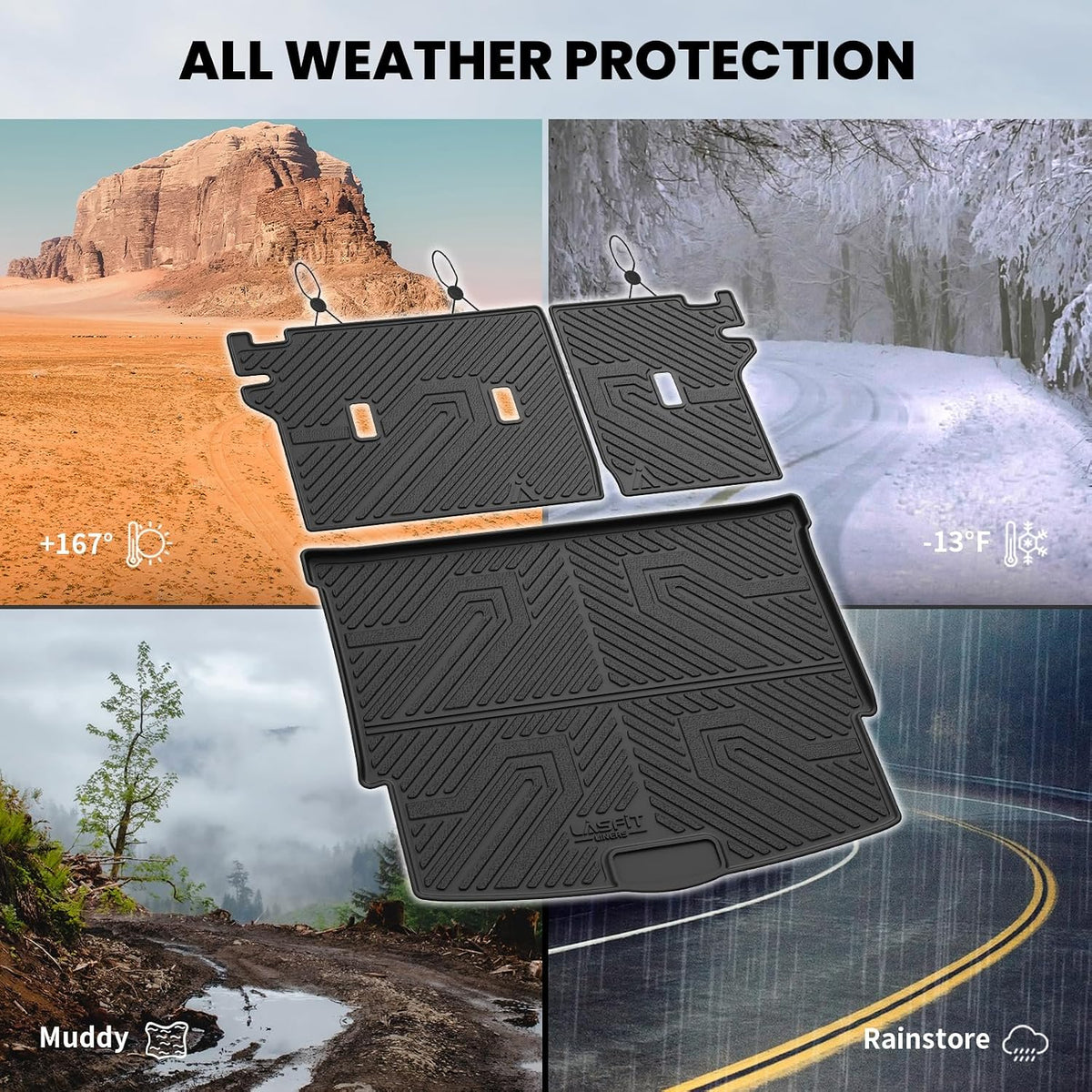 Cargo Liner for Honda CR-V 2023-2026 2027 (Gas & Hybrid & e:FCEV) - Colors D