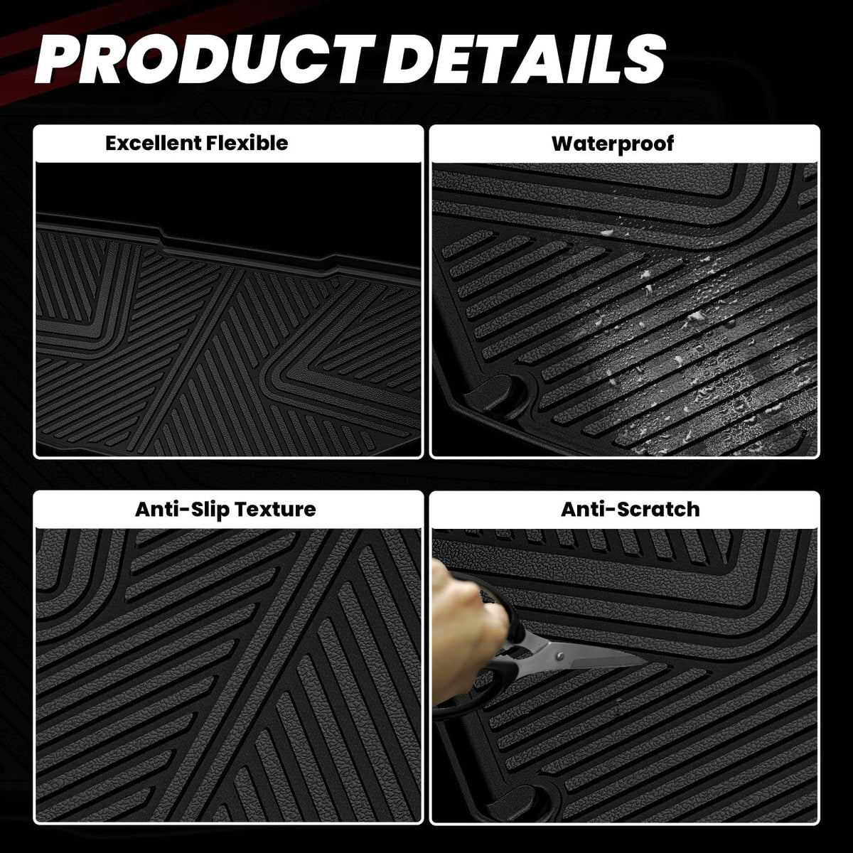 Cargo Liner for Honda CR-V 2023-2026 2027 (Gas & Hybrid & e:FCEV) - Colors D