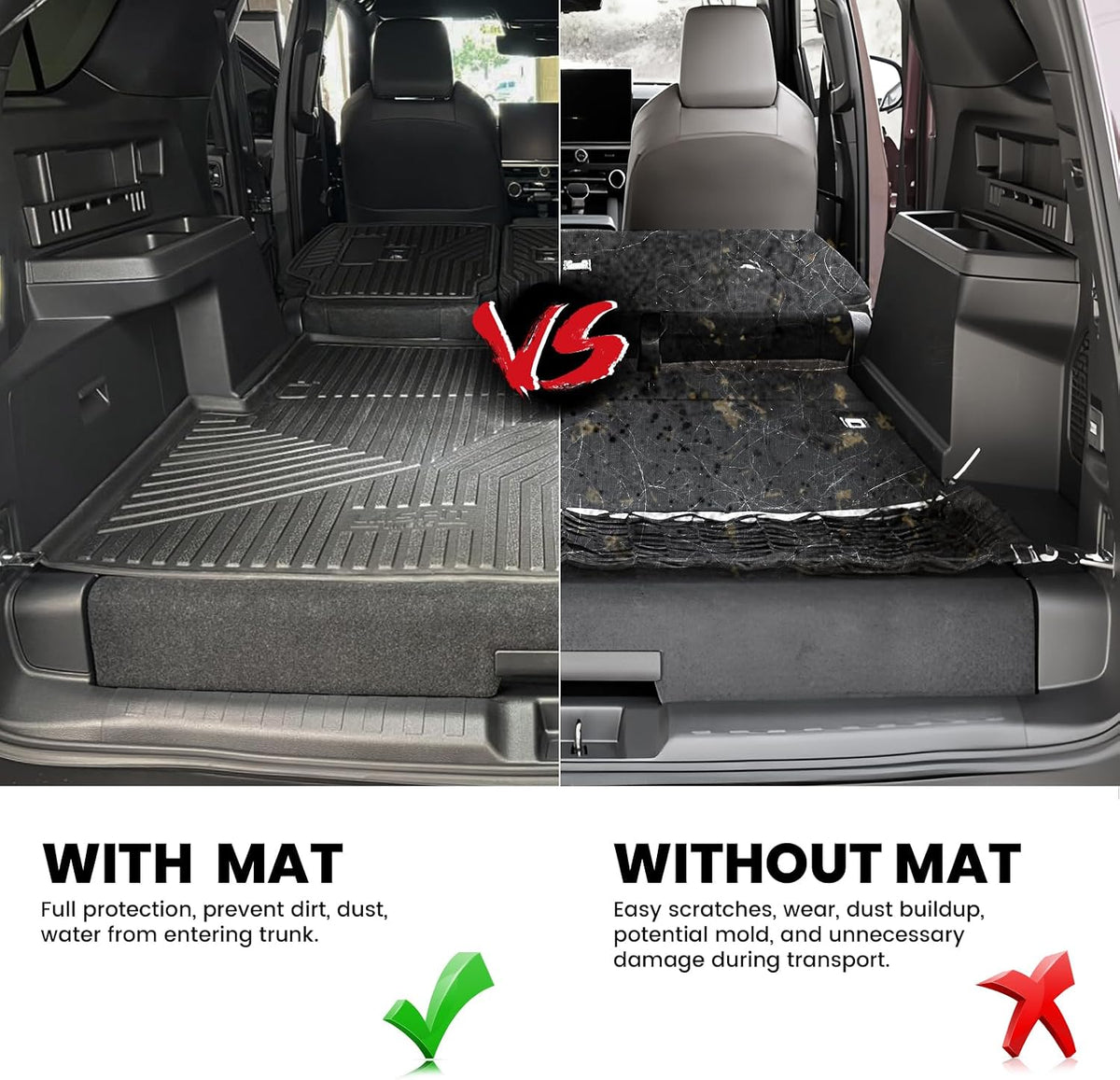 Cargo Liner for Honda CR-V 2023-2026 2027 (Gas & Hybrid & e:FCEV) - Colors D