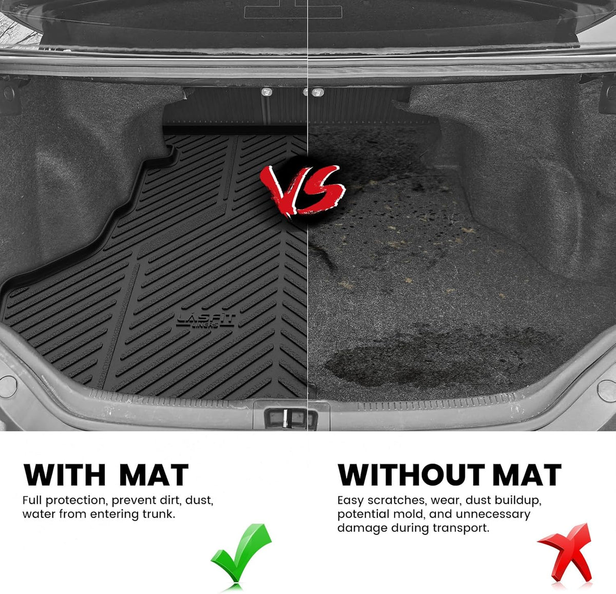 Cargo Liner for Honda CR-V 2023-2026 2027 (Gas & Hybrid & e:FCEV) - Colors D