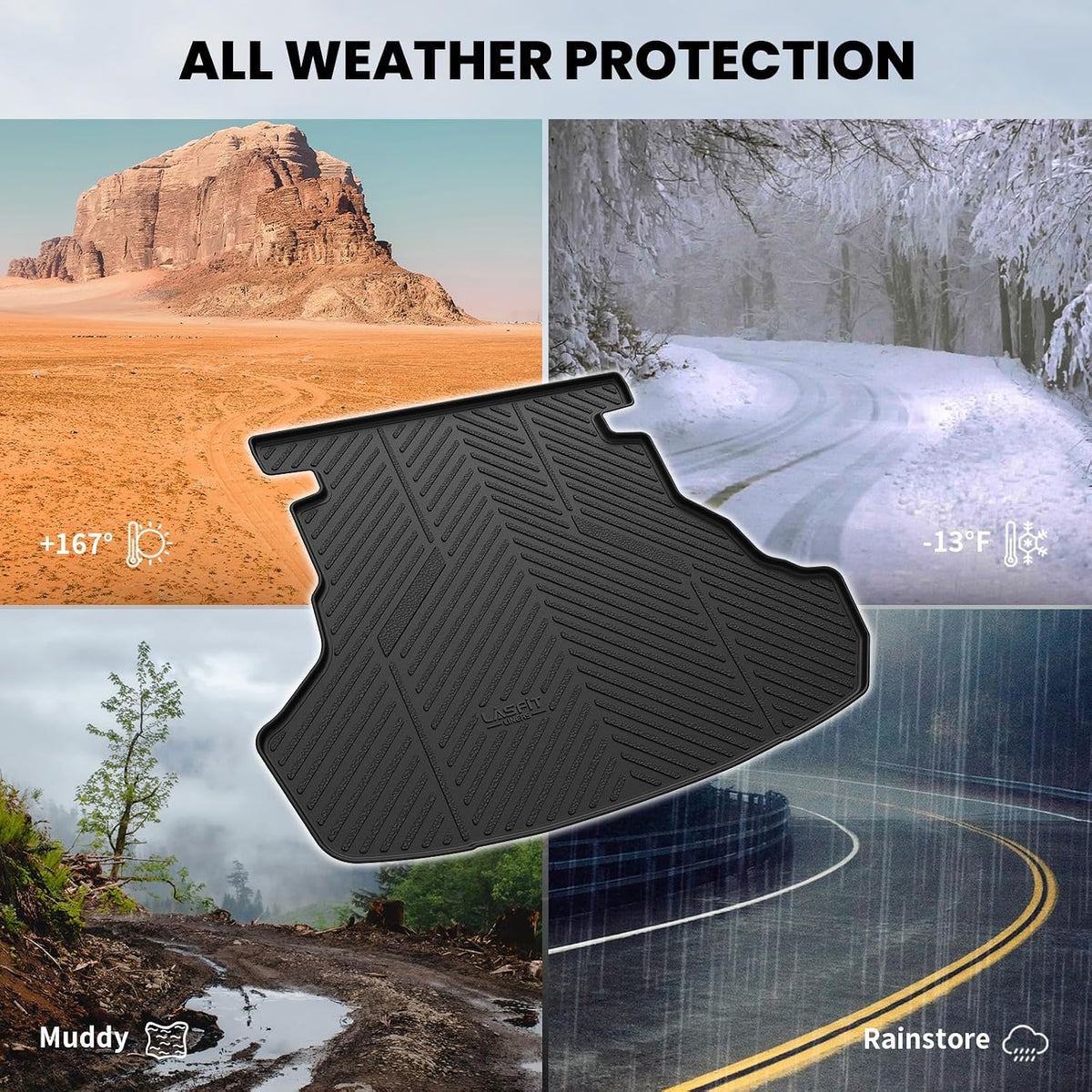 Cargo Liner for Honda CR-V 2023-2026 2027 (Gas & Hybrid & e:FCEV) - Colors D