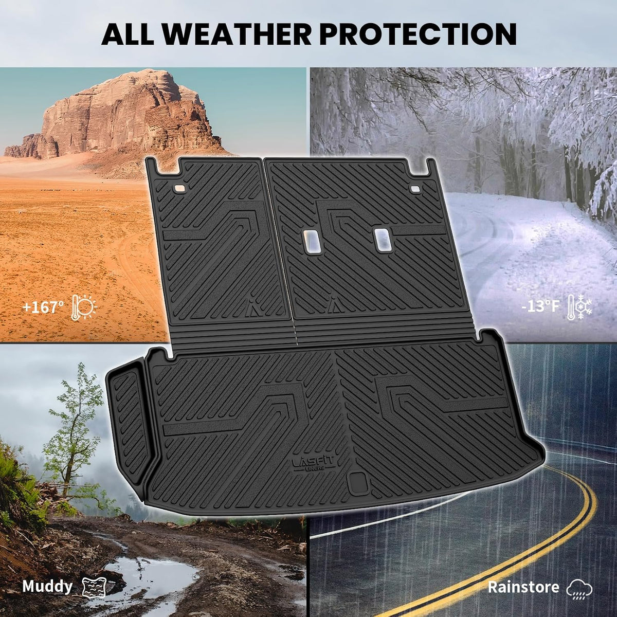 Cargo Liner for Honda CR-V 2023-2026 2027 (Gas & Hybrid & e:FCEV) - Colors D