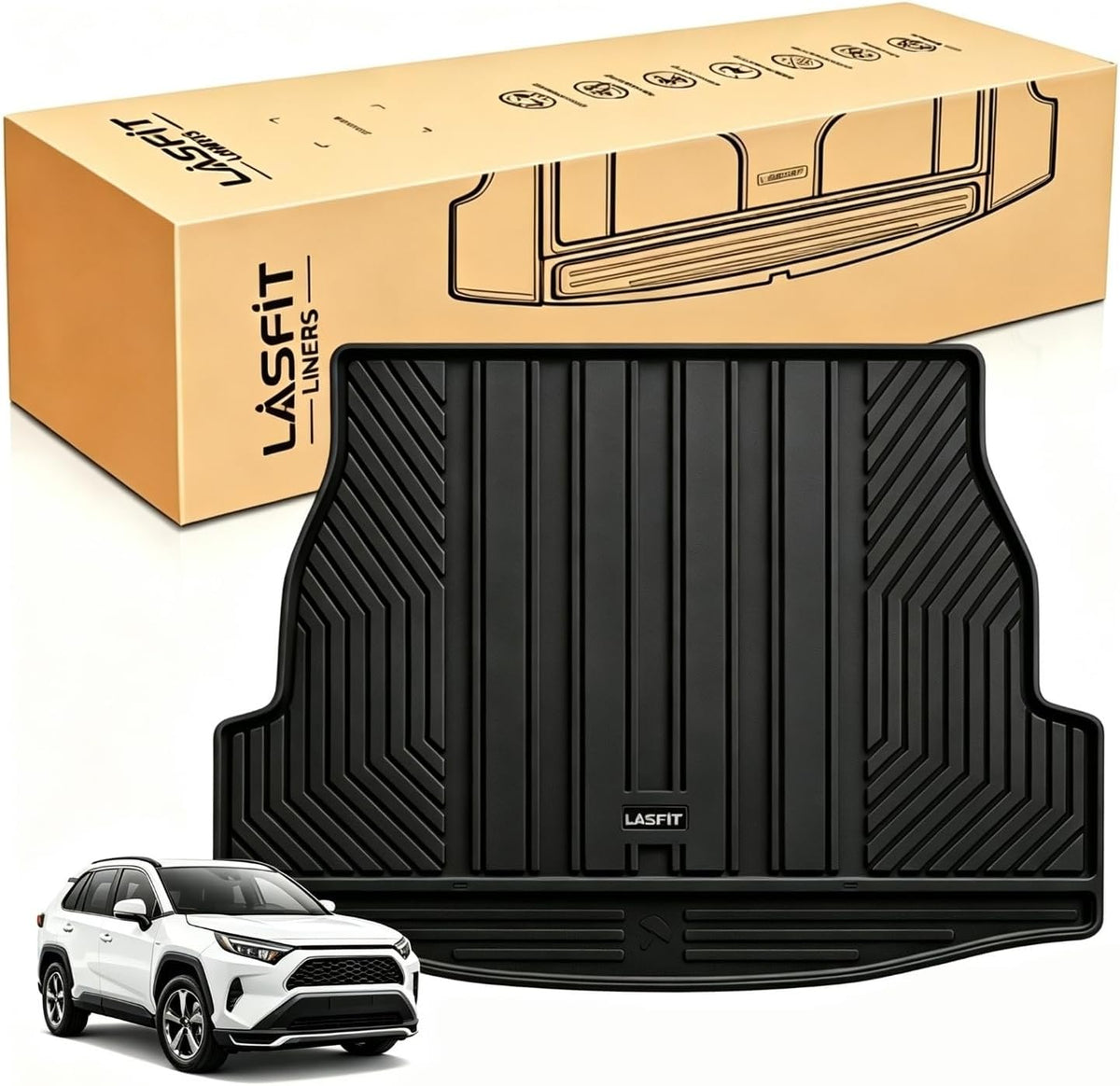 Cargo Liner for Honda CR-V 2023-2026 2027 (Gas & Hybrid & e:FCEV) - Colors D