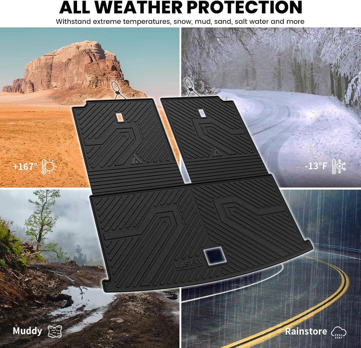 Cargo Liner for Honda CR-V 2023-2026 2027 (Gas & Hybrid & e:FCEV) - Colors D
