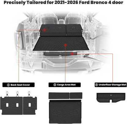 Cargo Liner for Honda CR-V 2023-2026 2027 (Gas & Hybrid & e:FCEV) - Colors C