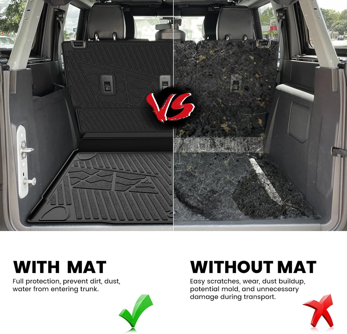 Cargo Liner for Honda CR-V 2023-2026 2027 (Gas & Hybrid & e:FCEV) - Colors C