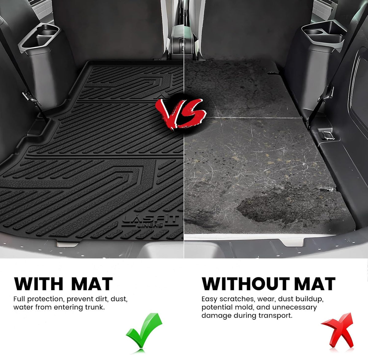 Cargo Liner for Honda CR-V 2023-2026 2027 (Gas & Hybrid & e:FCEV) - Colors C
