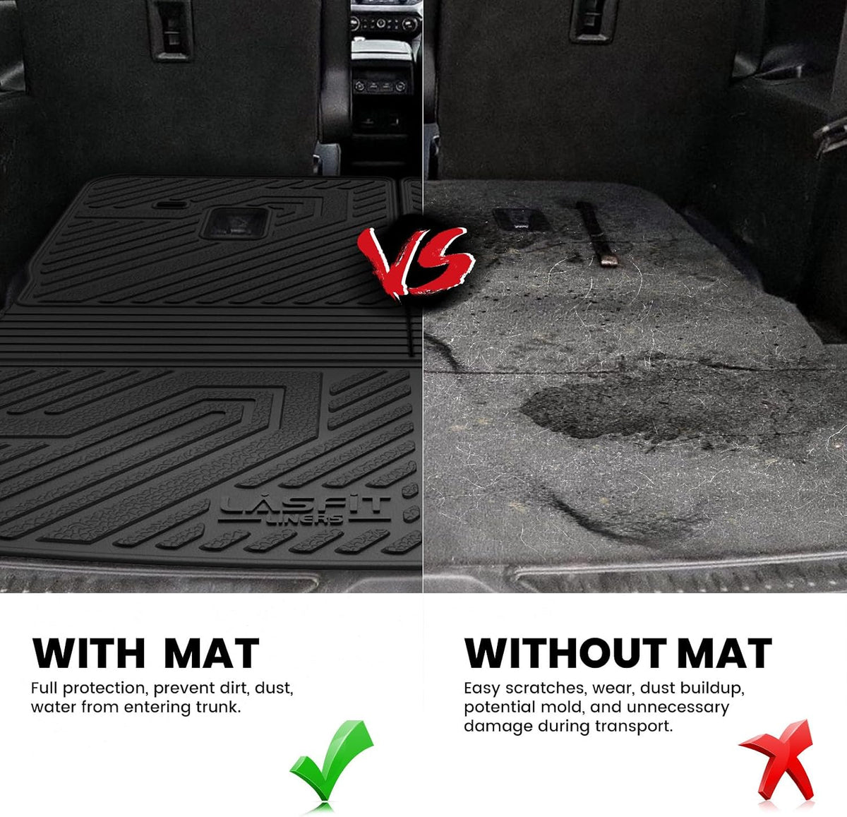 Cargo Liner for Honda CR-V 2023-2026 2027 (Gas & Hybrid & e:FCEV) - Colors C