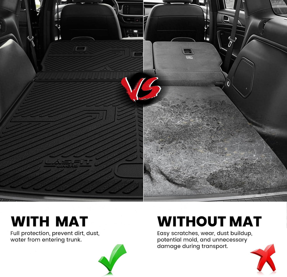 Cargo Liner for Honda CR-V 2023-2026 2027 (Gas & Hybrid & e:FCEV) - Colors C