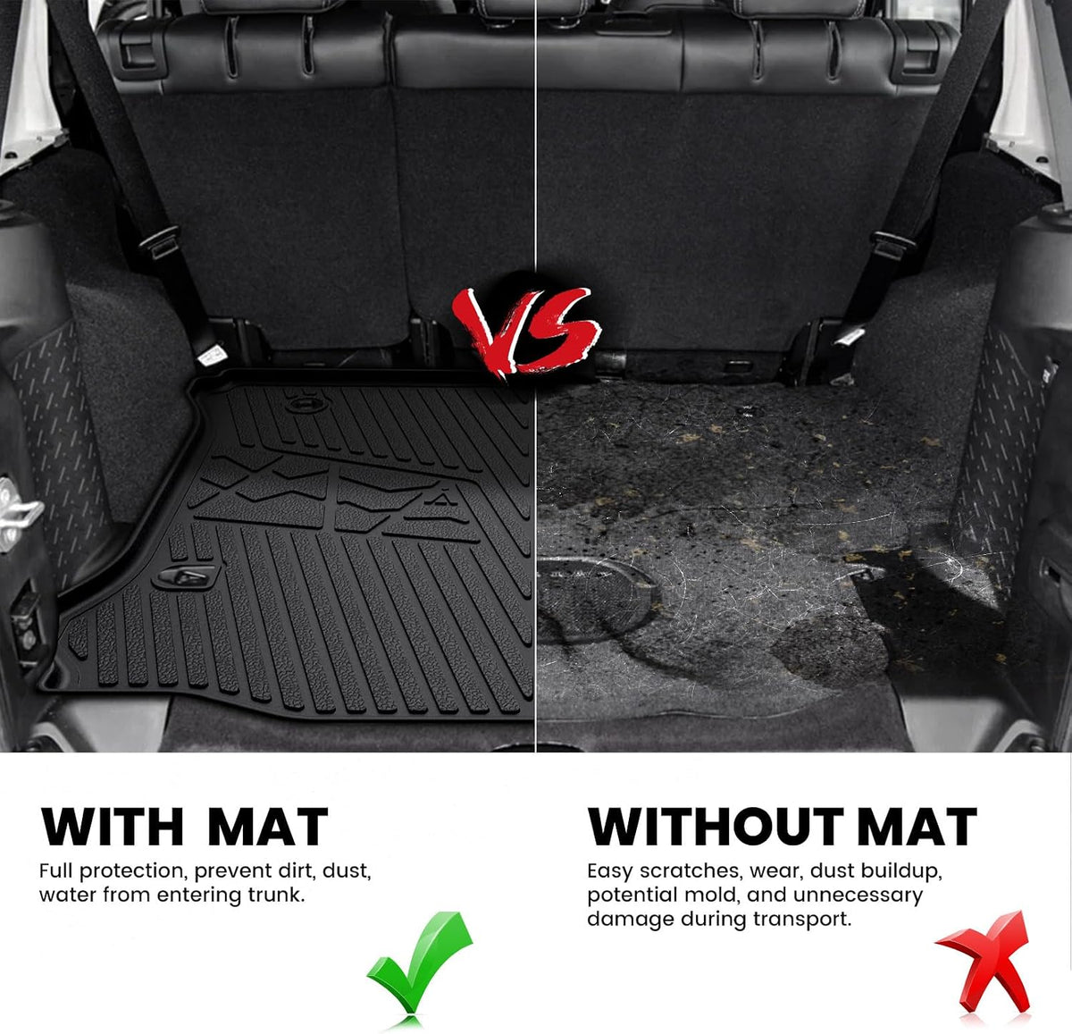 Cargo Liner for Honda CR-V 2023-2026 2027 (Gas & Hybrid & e:FCEV) - Colors C