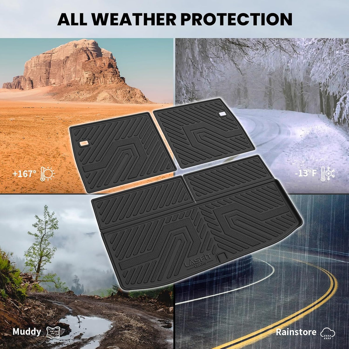 Cargo Liner for Honda CR-V 2023-2026 2027 (Gas & Hybrid & e:FCEV) - Colors C