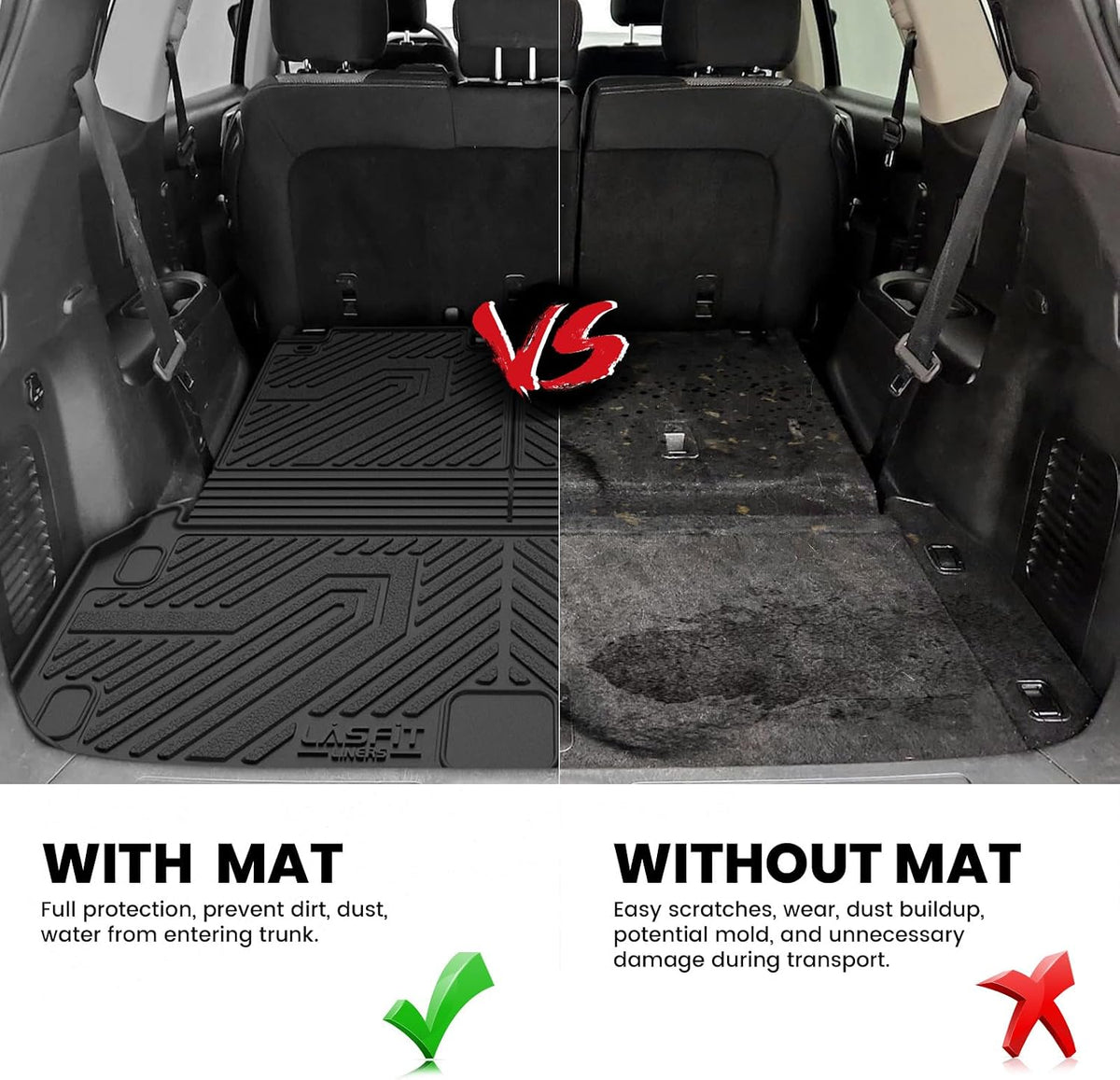 Cargo Liner for Honda CR-V 2023-2026 2027 (Gas & Hybrid & e:FCEV) - Colors C