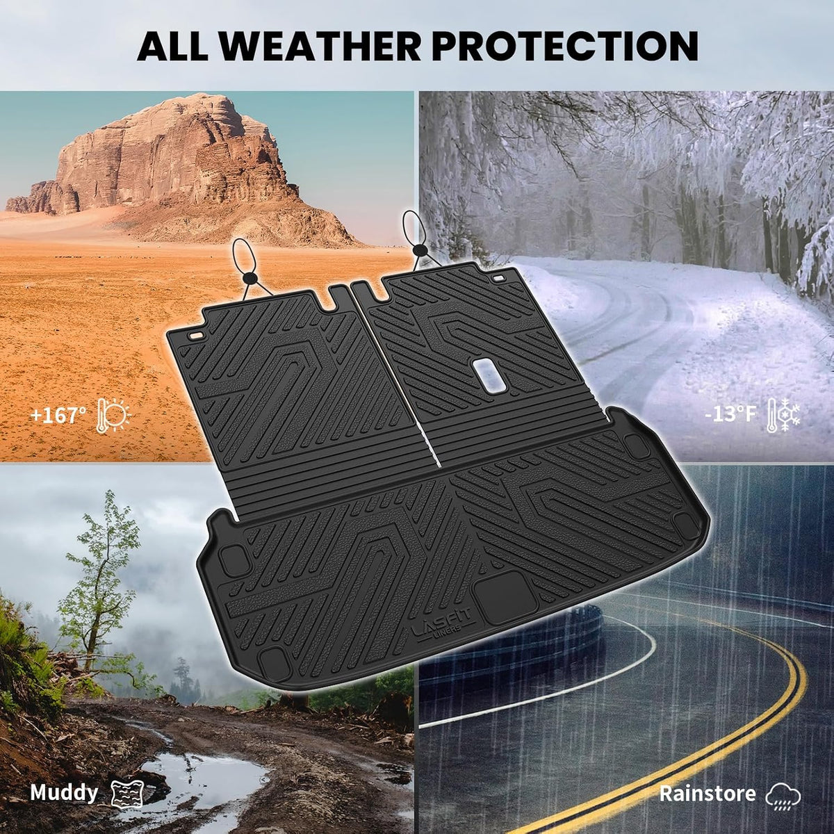 Cargo Liner for Honda CR-V 2023-2026 2027 (Gas & Hybrid & e:FCEV) - Colors C