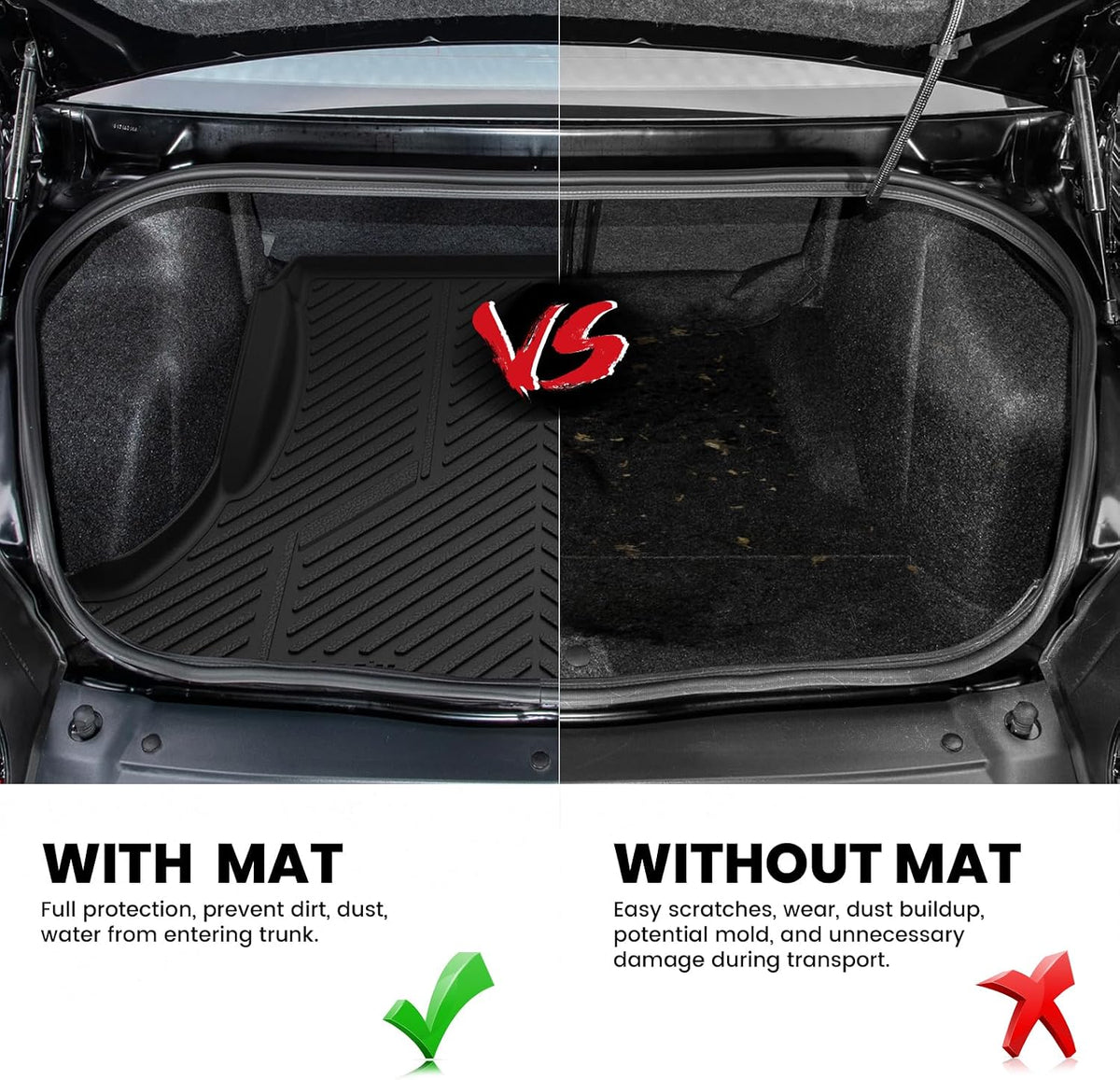 Cargo Liner for Honda CR-V 2023-2026 2027 (Gas & Hybrid & e:FCEV) - Colors C
