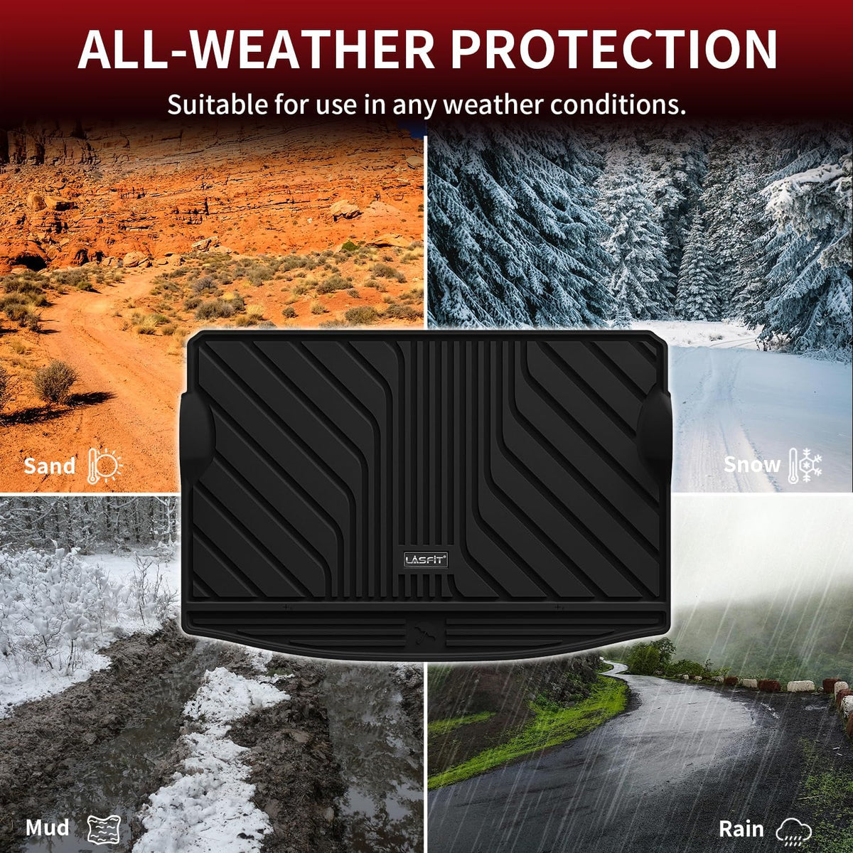 Cargo Liner for Honda CR-V 2023-2026 2027 (Gas & Hybrid & e:FCEV) - Colors C