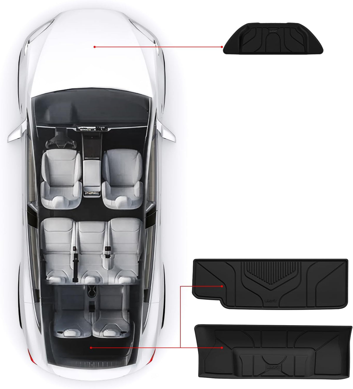 Cargo Liner for Honda CR-V 2023-2026 2027 (Gas & Hybrid & e:FCEV) - Colors C