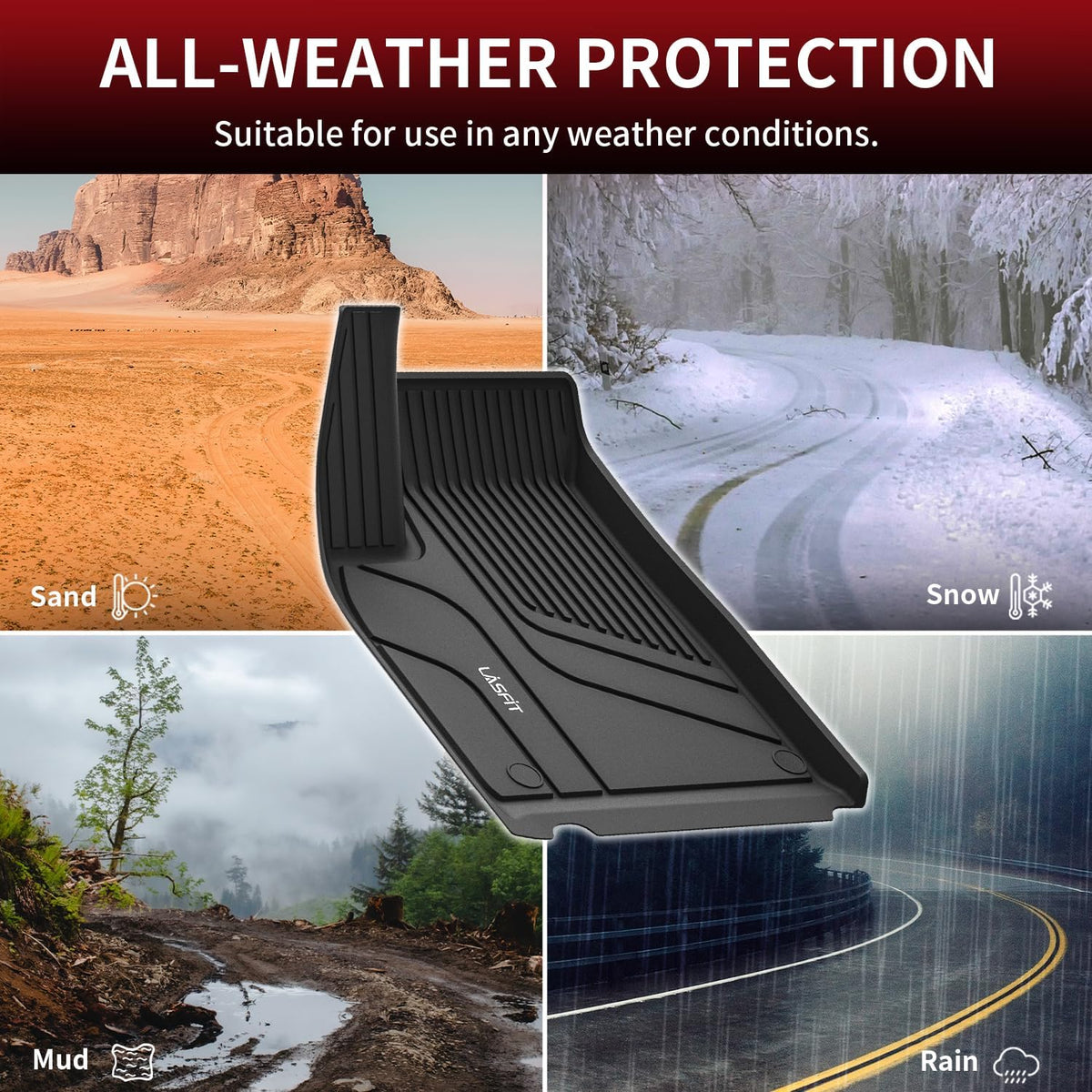 Cargo Liner for Honda CR-V 2023-2026 2027 (Gas & Hybrid & e:FCEV) - Colors C