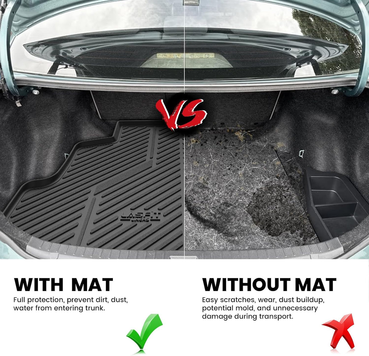 Cargo Liner for Honda CR-V 2023-2026 2027 (Gas & Hybrid & e:FCEV) - Colors C