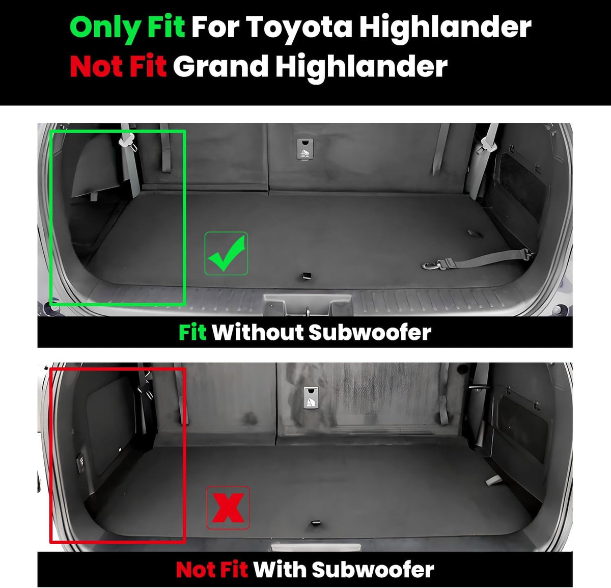 Cargo Liner for Honda CR-V 2023-2026 2027 (Gas & Hybrid & e:FCEV) - Colors C