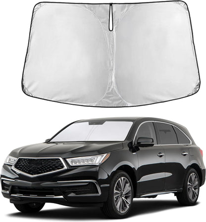 Windshield Sun Shade, Foldable Car Window Shades, 280T Visor Shade - Colors B