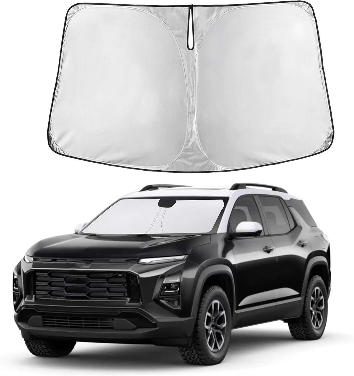 Windshield Sun Shade, Foldable Car Window Shades, 280T Visor Shade - Colors B