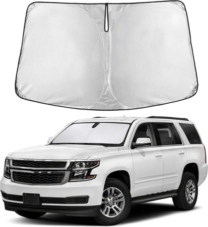 Windshield Sun Shade, Foldable Car Window Shades, 280T Visor Shade - Colors B