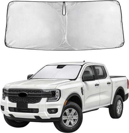 Windshield Sun Shade, Foldable Car Window Shades, 280T Visor Shade - Colors B