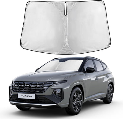 Windshield Sun Shade, Foldable Car Window Shades, 280T Visor Shade - Colors B