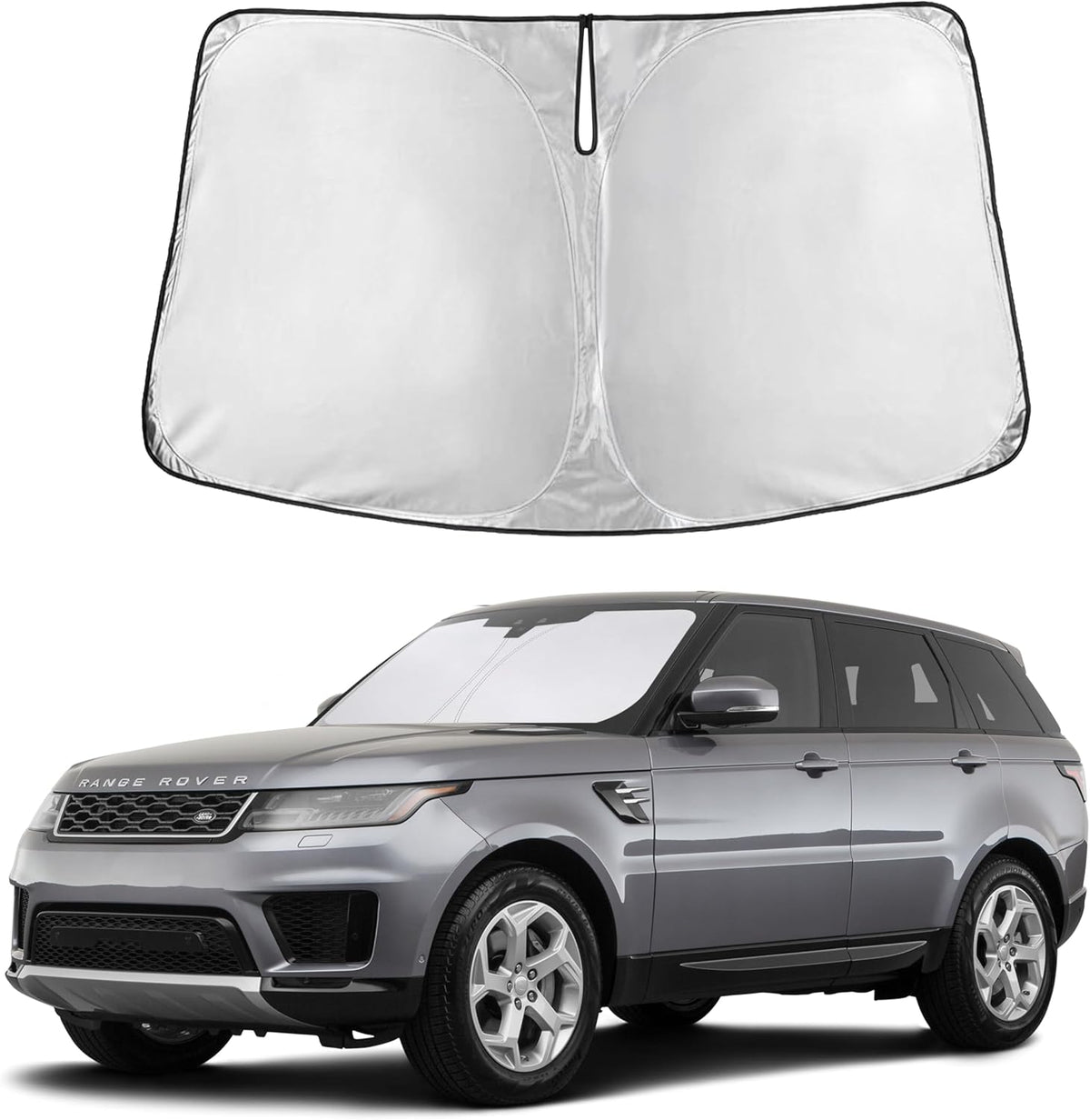 Windshield Sun Shade, Foldable Car Window Shades, 280T Visor Shade - Colors B