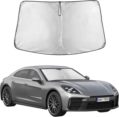 Windshield Sun Shade, Foldable Car Window Shades, 280T Visor Shade - Colors B