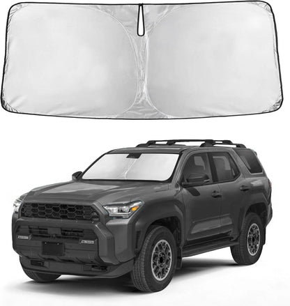 Windshield Sun Shade, Foldable Car Window Shades, 280T Visor Shade - Colors B