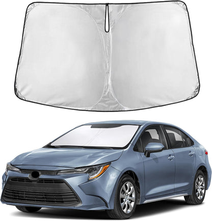 Windshield Sun Shade, Foldable Car Window Shades, 280T Visor Shade - Colors B