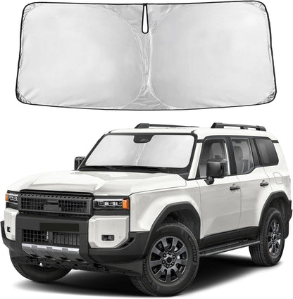 Windshield Sun Shade, Foldable Car Window Shades, 280T Visor Shade - Colors B
