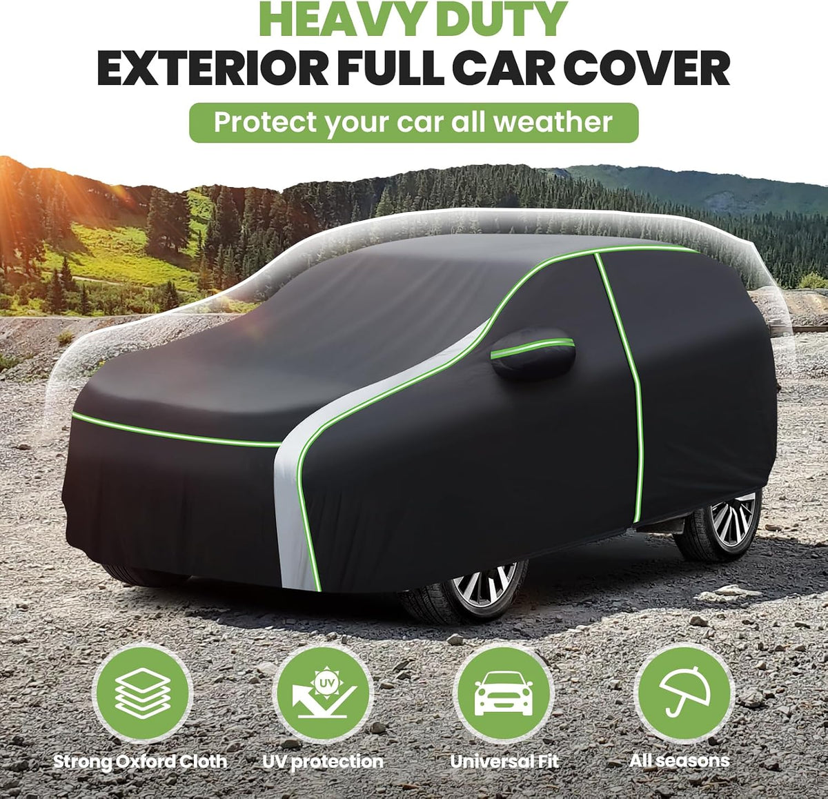 420d Waterproof Car Cover for Toyota RAV4 SUV Accessories - Colors C