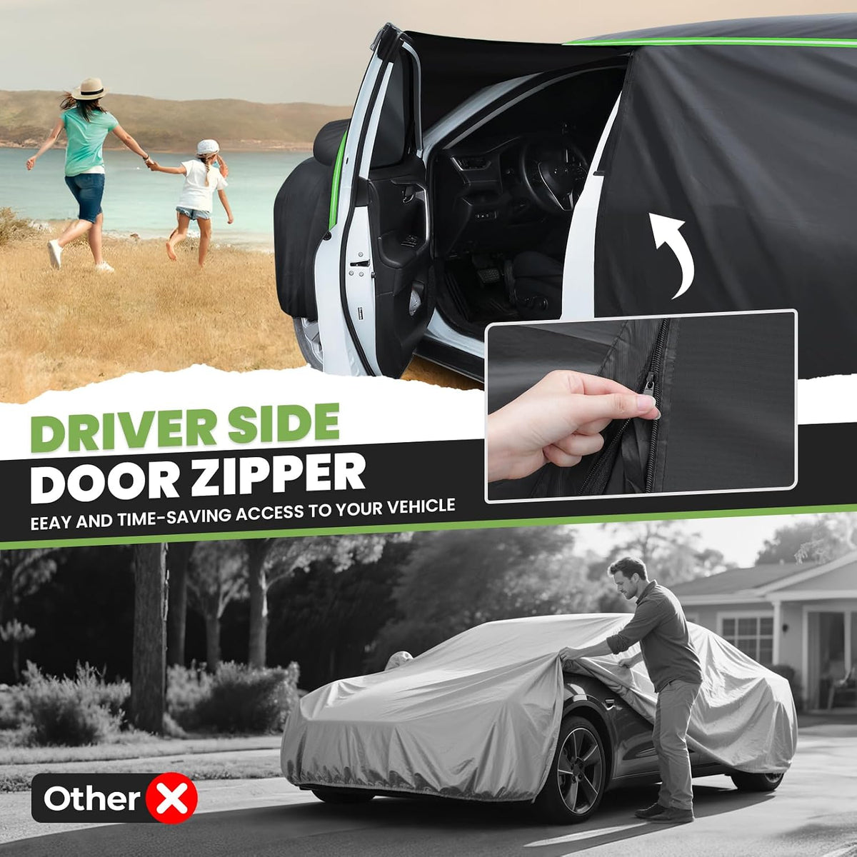 420d Waterproof Car Cover for Toyota RAV4 SUV Accessories - Colors C