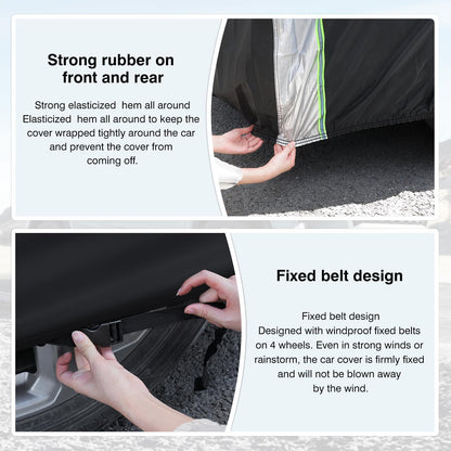 420d Waterproof Car Cover for Toyota RAV4 SUV Accessories - Colors C