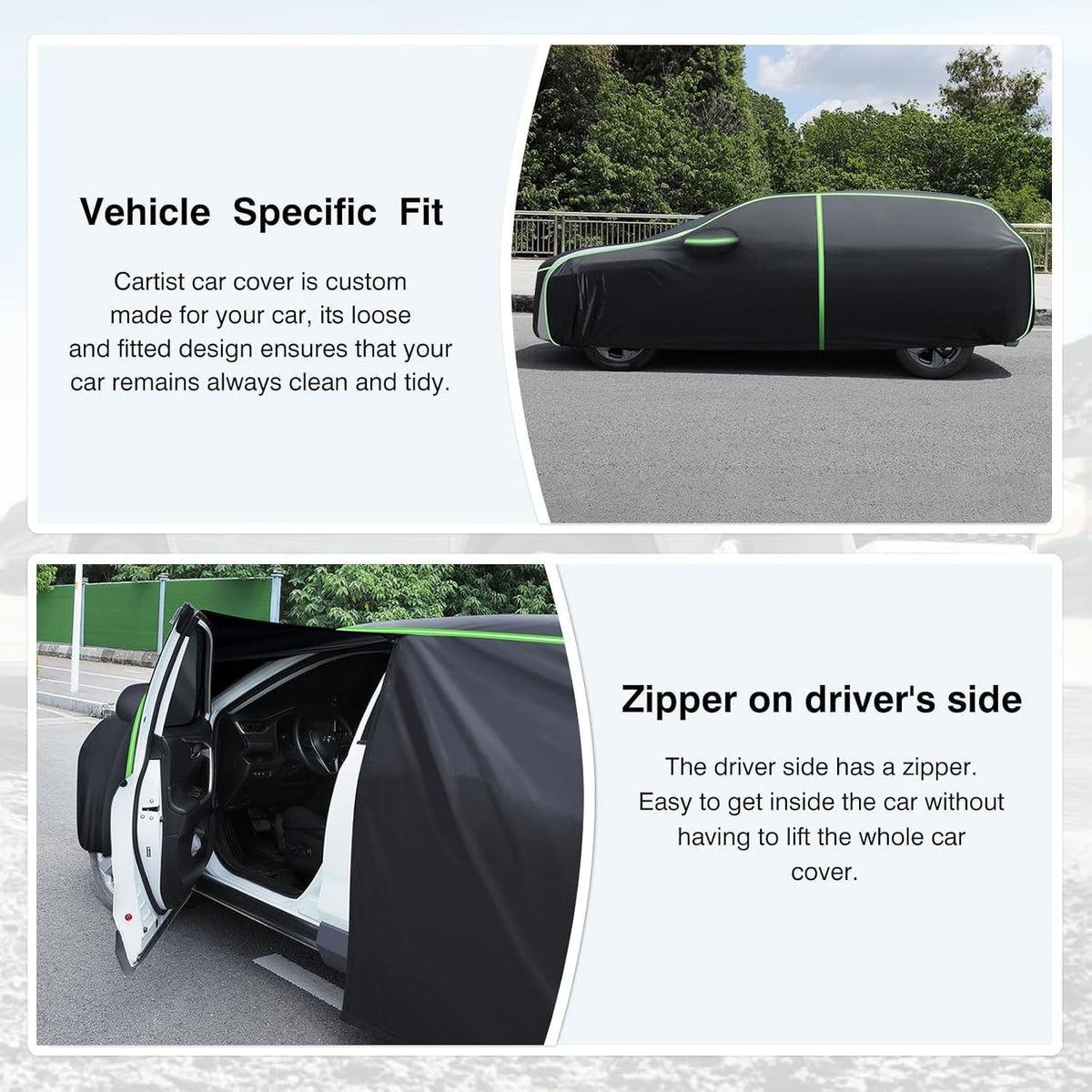 420d Waterproof Car Cover for Toyota RAV4 SUV Accessories - Colors C