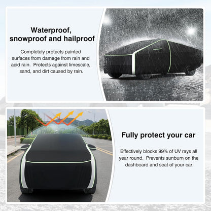 420d Waterproof Car Cover for Toyota RAV4 SUV Accessories - Colors C