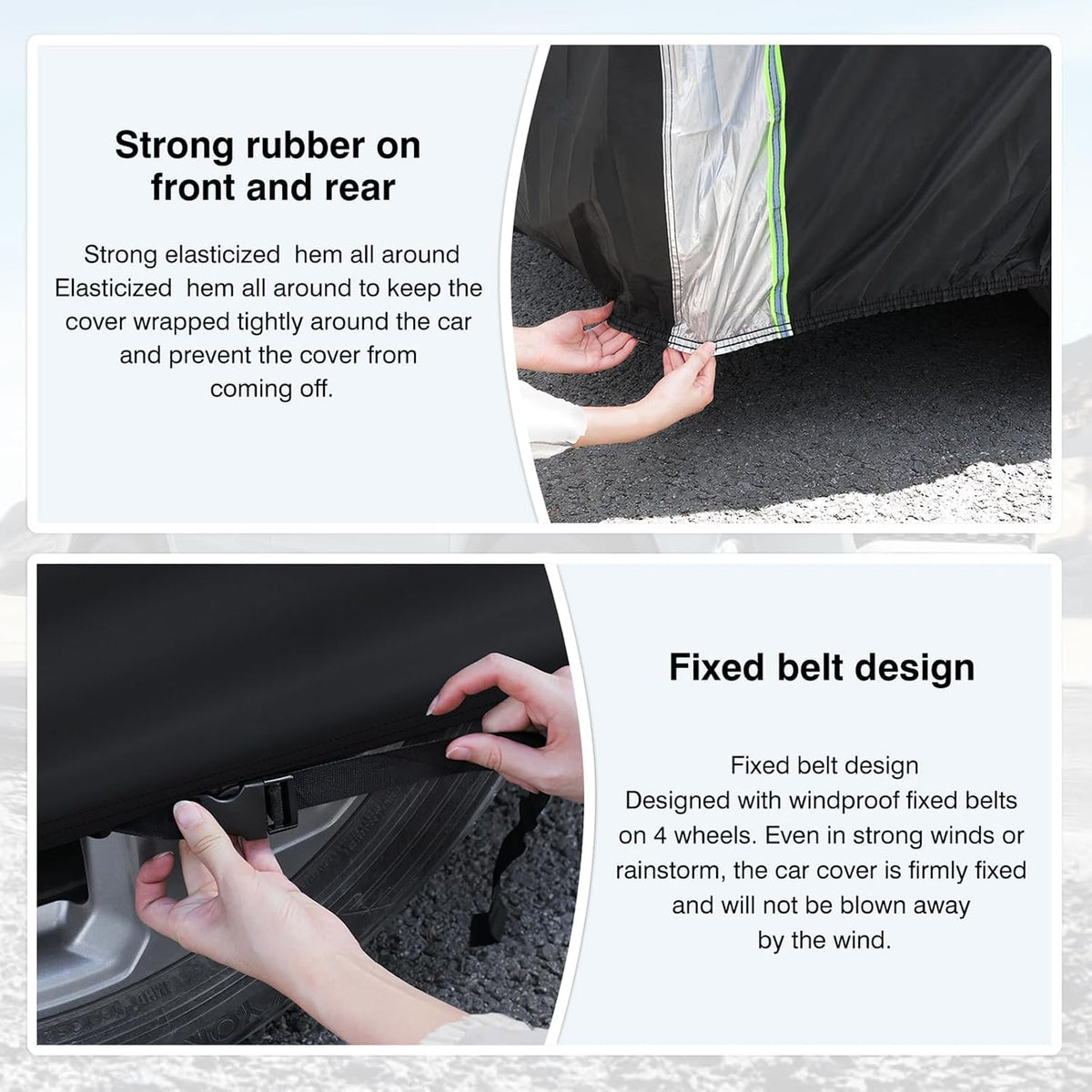 420d Waterproof Car Cover for Toyota RAV4 SUV Accessories - Colors C