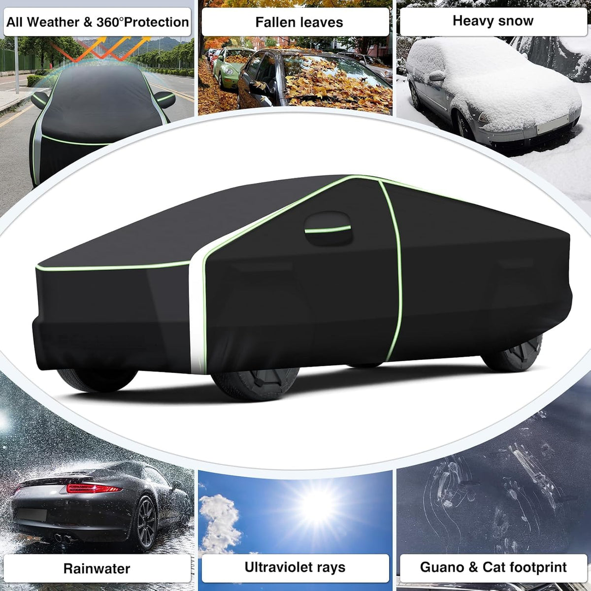 420d Waterproof Car Cover for Toyota RAV4 SUV Accessories - Colors C